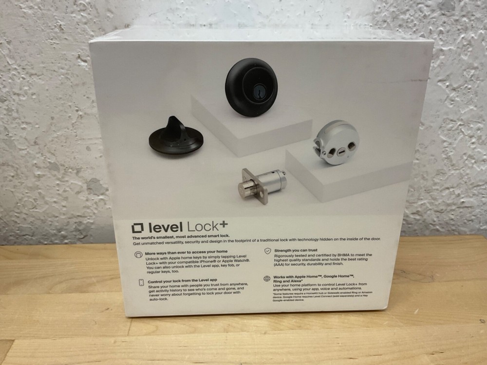 Level Lock+ Smart Lock - Matte Black - CF14U