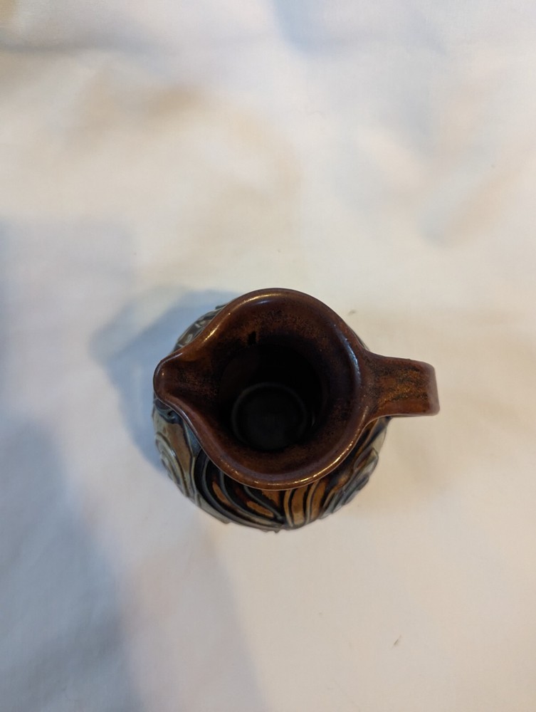 Gorgeous studio pottery pitcher - 4"