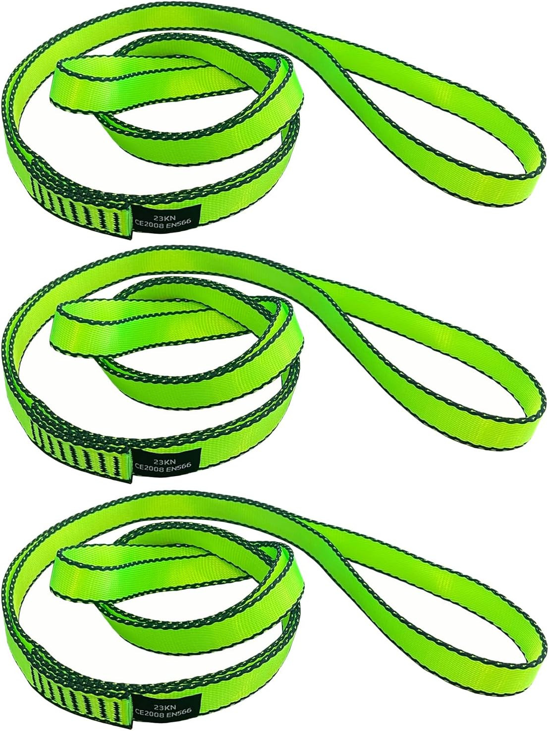 18MM Nylon Climbing Slings Runners 23 Kn Strong Webbing Straps for Rock Climbing