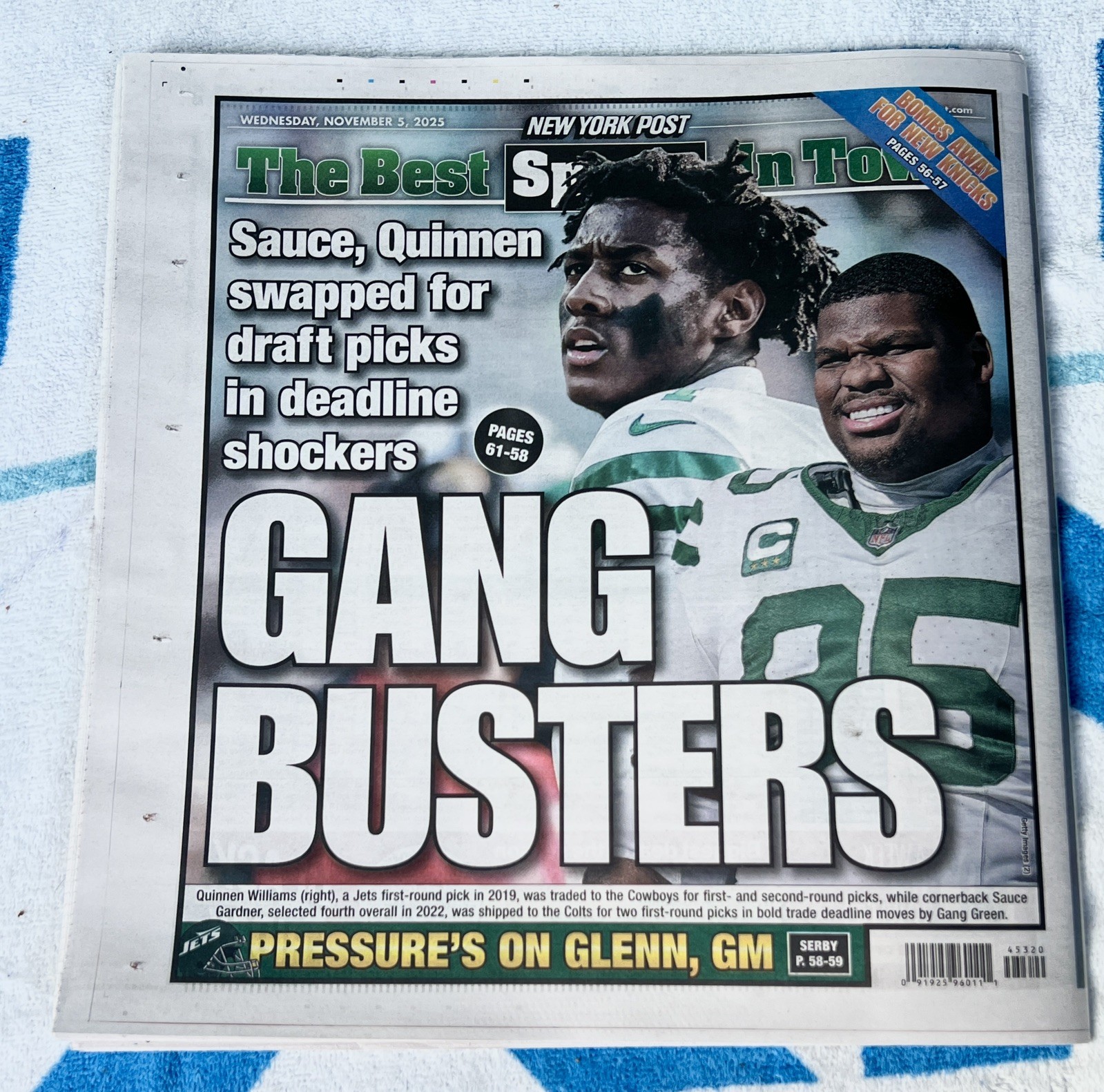 New York Post : The Red Apple - Zohran Mamdani Wins NYC Mayor Election 11/5/25