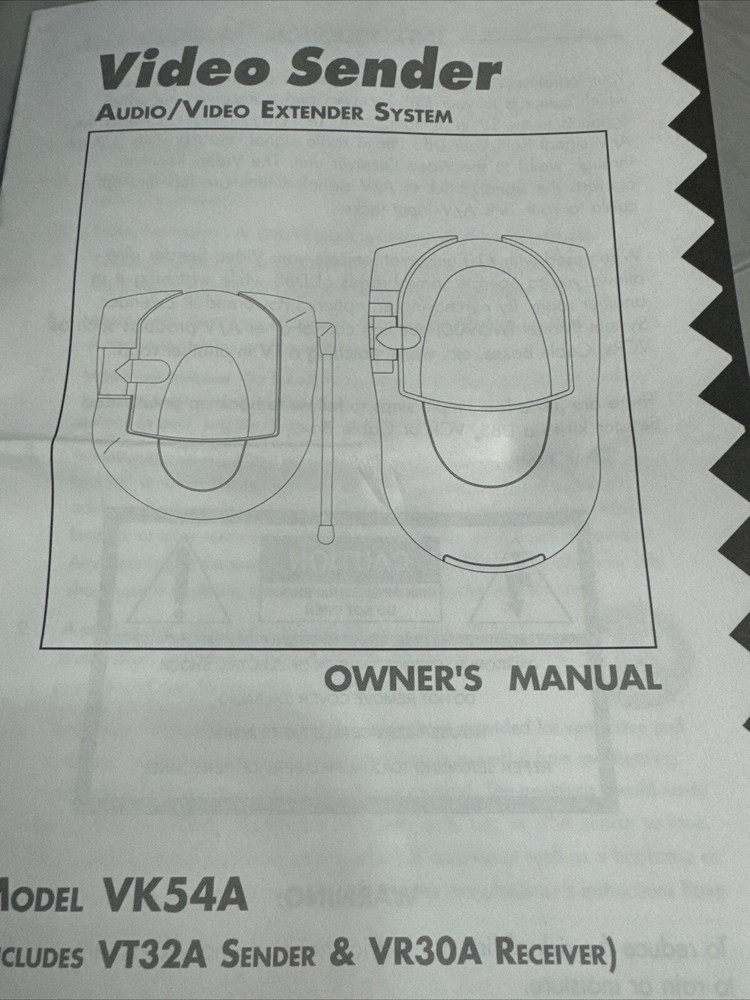 Small Video Sender VK54A-C - X10.com