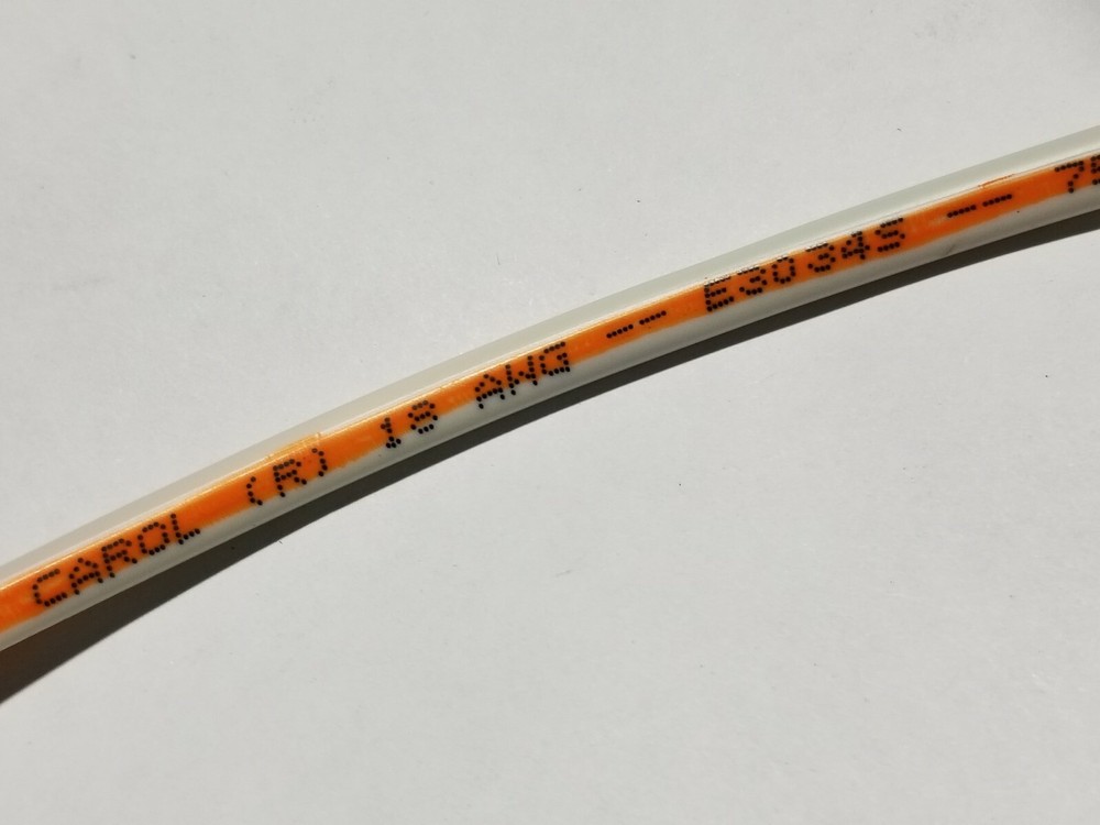 Carol E3034S 18/4C Stranded Control/Communications Cable Plenum White/Org /100ft