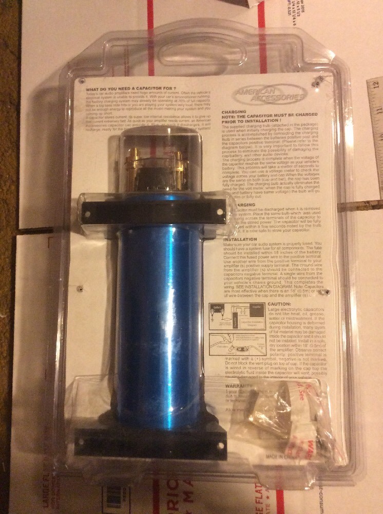 AMERICAN ACCESSORIES 2.0 FARAD DIGITAL CAPACITOR