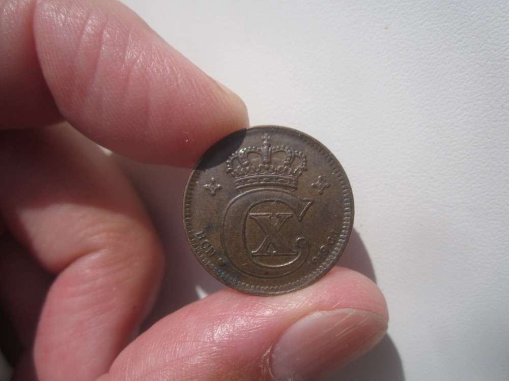 1919 DENMARK 2 ORE BRONZE