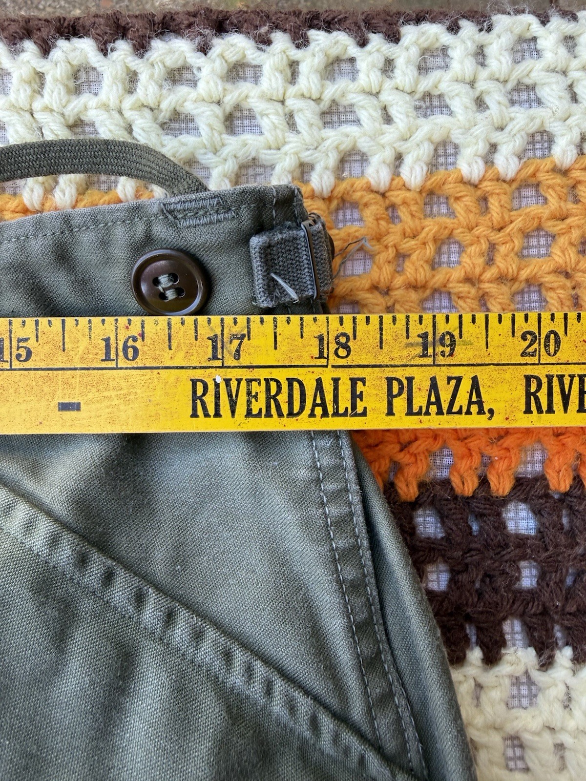 US Military M-1951 Field Trousers Korean War Era Regular Medium Green - 3 pairs