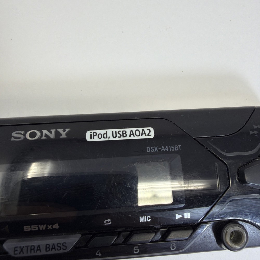 Sony DSX-A415BT Faceplate Only OEM Replacement Panel Bluetooth USB