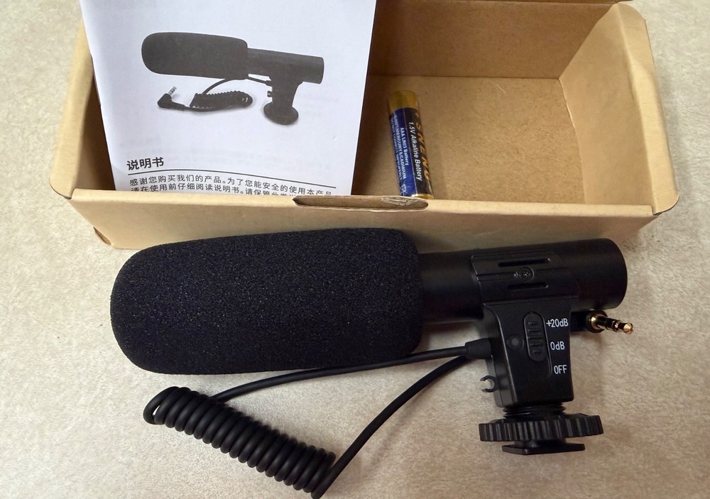 Video Microphone Camera Universal Computer Stero Recording