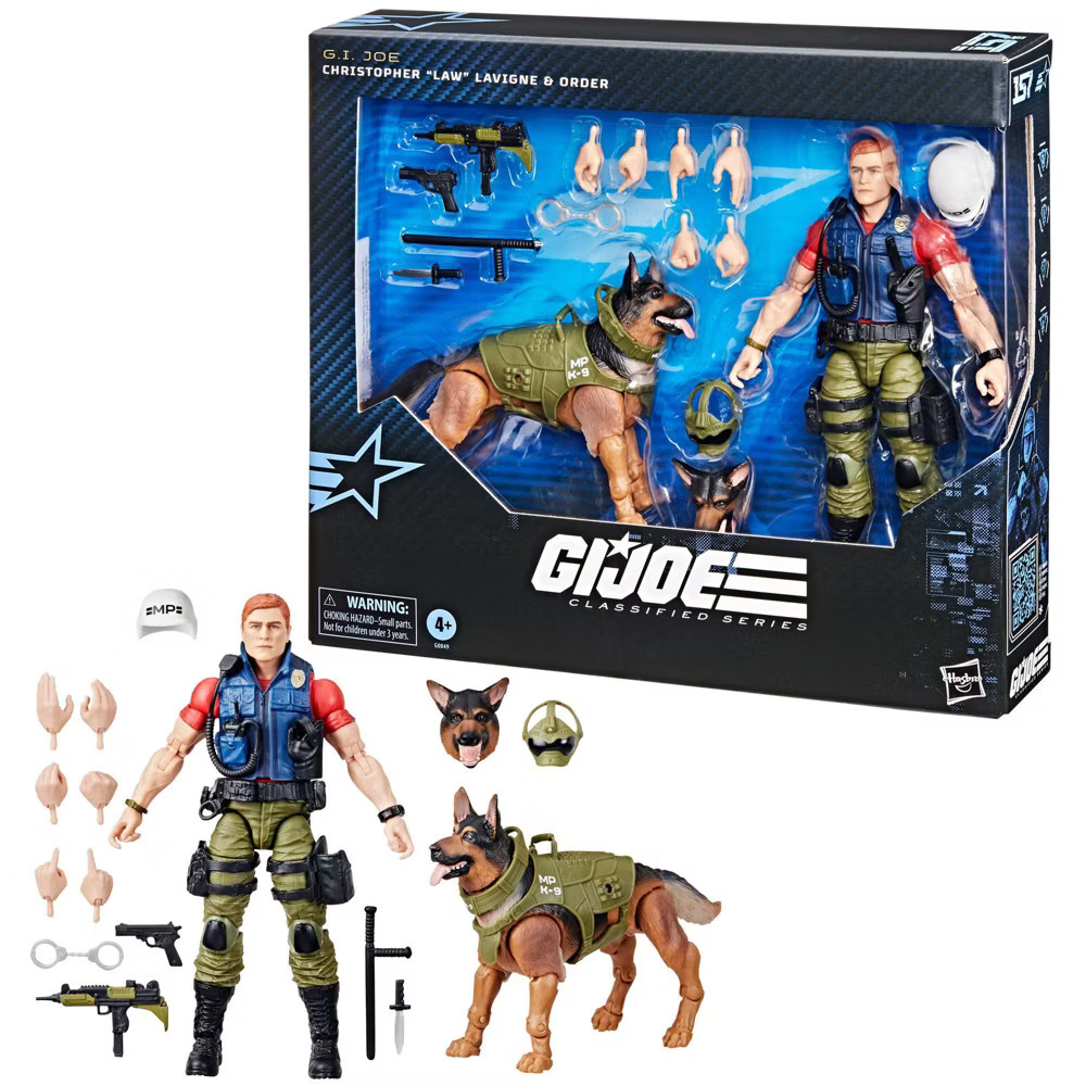 G.I. Joe Classified Series #157, Christopher "Law" Lavigne & Order