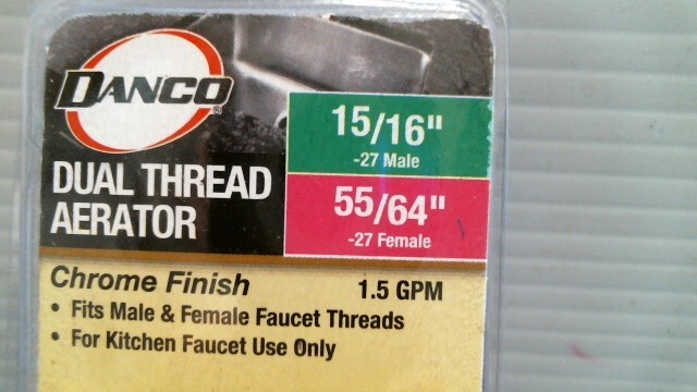 Danco Dual Thread Aerator (10476) FS