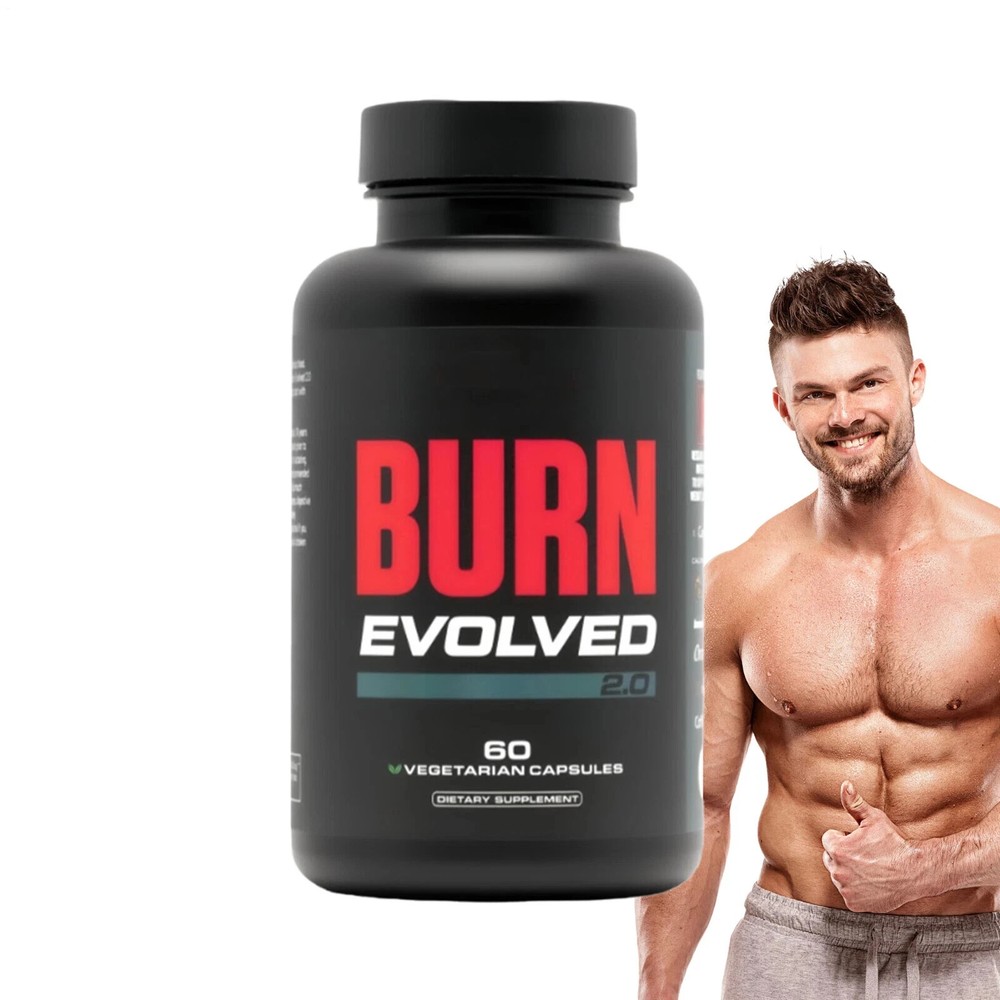 Burn Evolved 1-5-Bottle Stack – Weight Loss Supplement with Green Tea & Caffeine