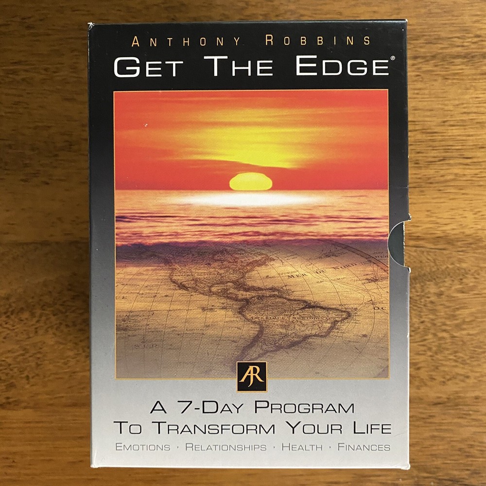 Anthony Robbins Get the Edge 7 Day Program Transform Your Life 10 CD Box Set