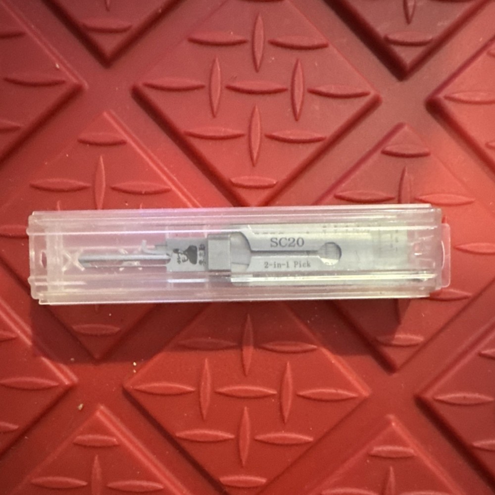 SC20 2-in-1 Pick Locksmith Tool with Case