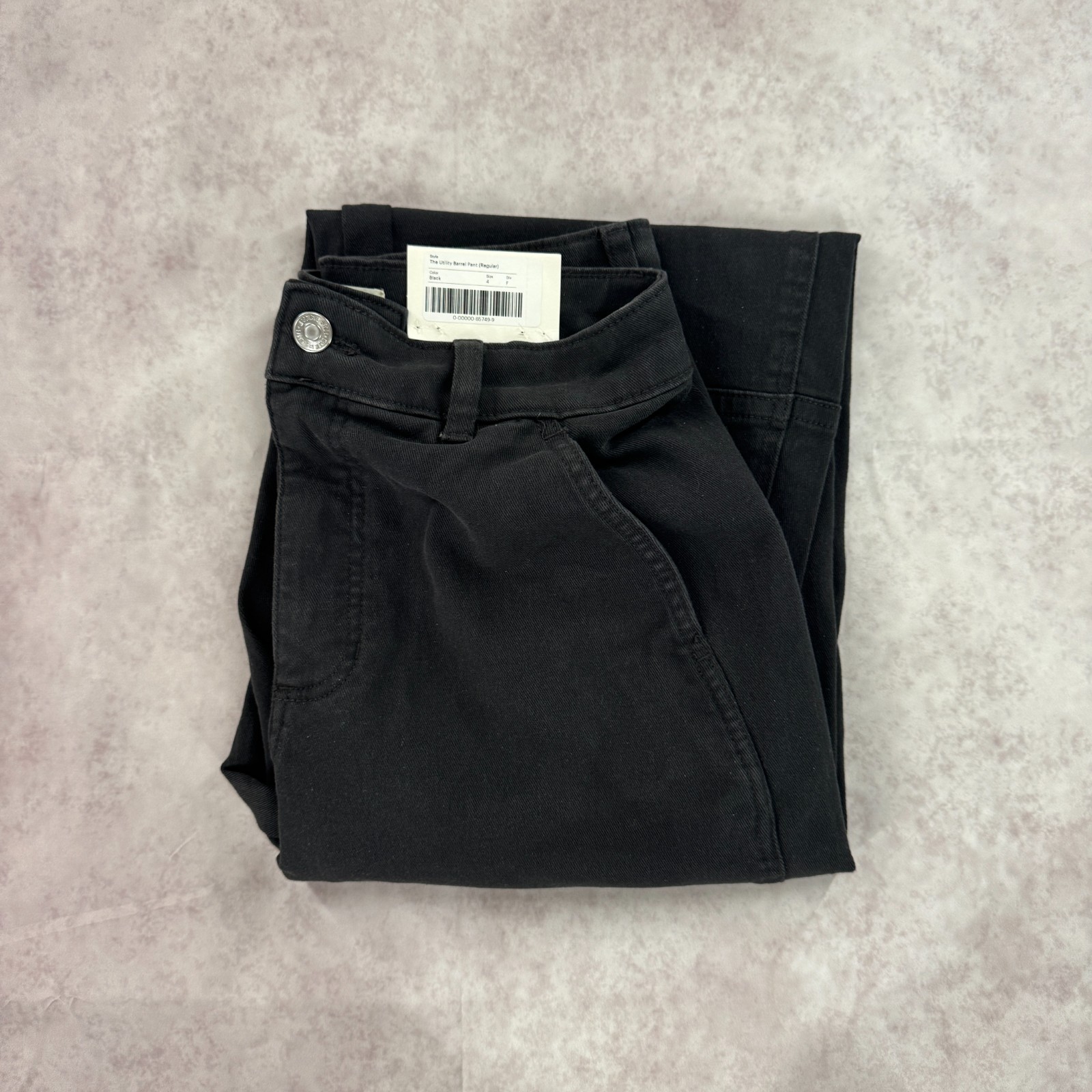 Everlane Women's The Utility Barrel Pants - Regular Length - Black