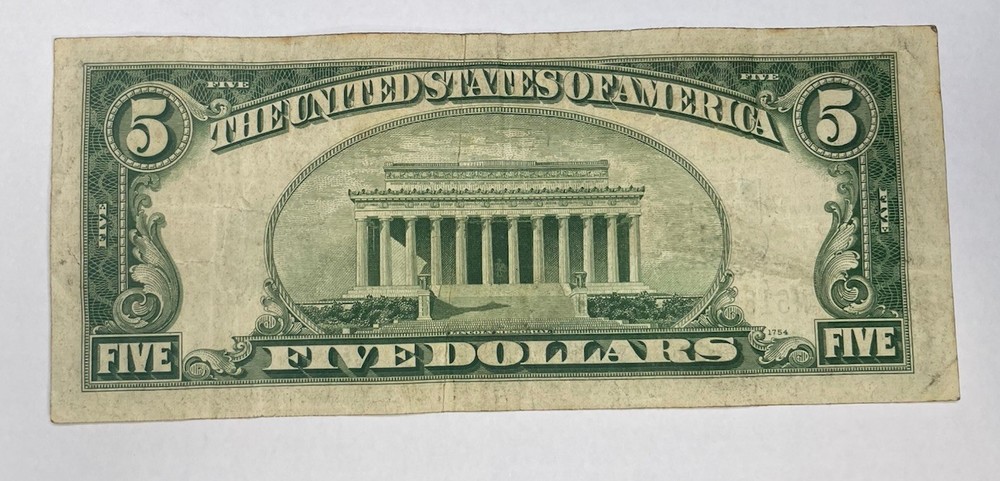 Series 1934-C $5 Silver Certificate