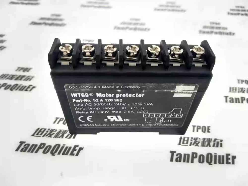 1pcs KRIWAN INT69 52A120 S62  compressor protection module