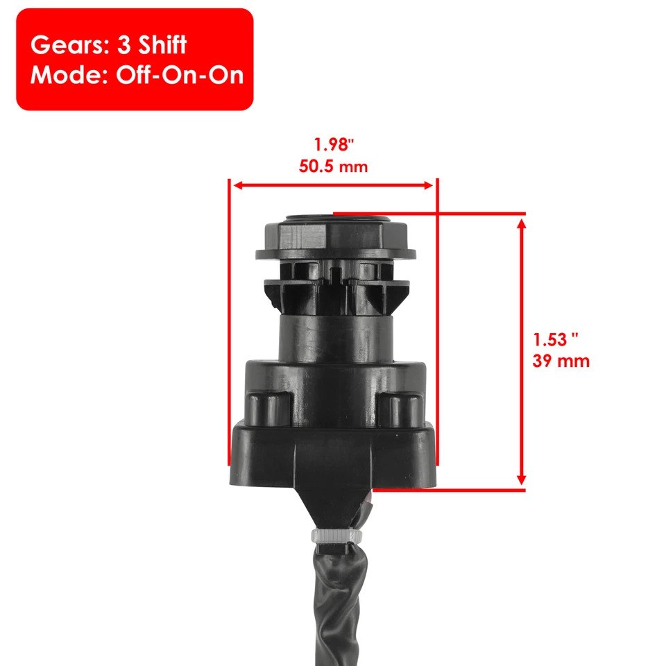 Caltric Ignition Key Switch for Arctic Cat 3430-040 Switch Ignition
