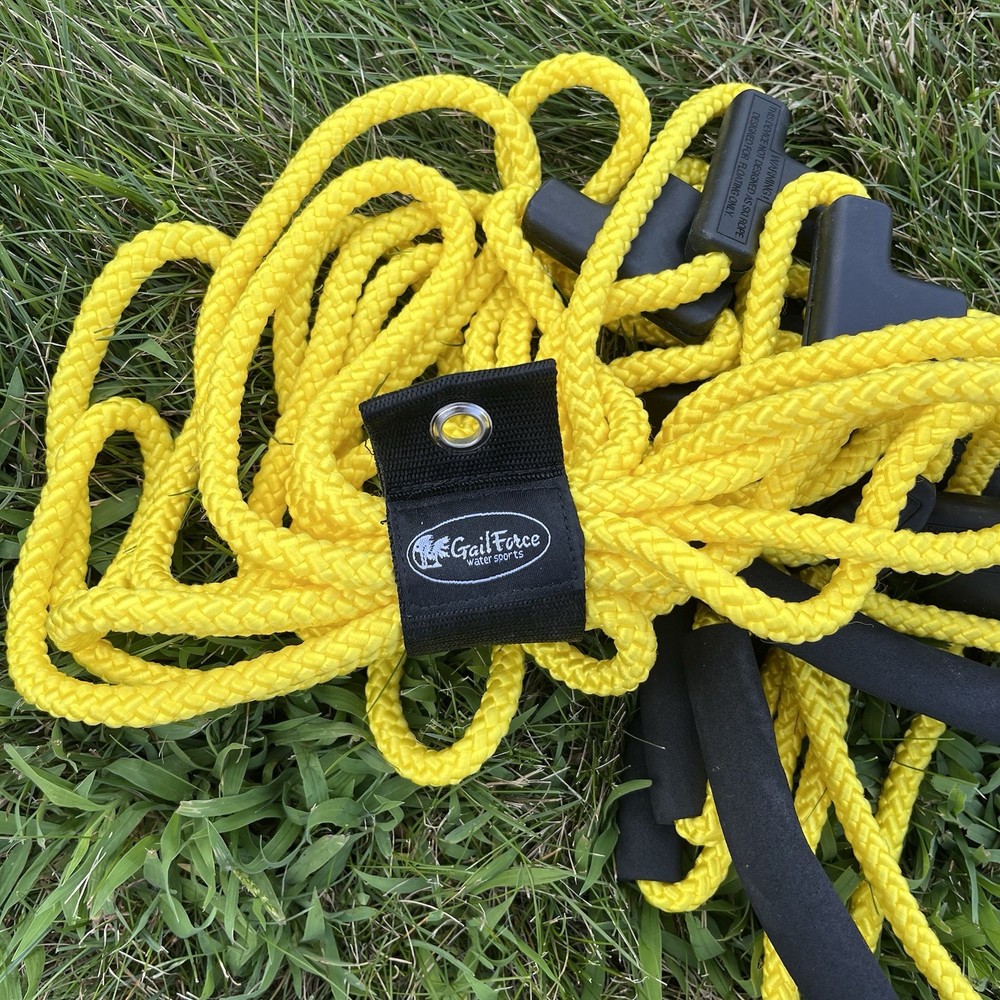 Gail Force Watersports FR100 Float Rope - Yellow