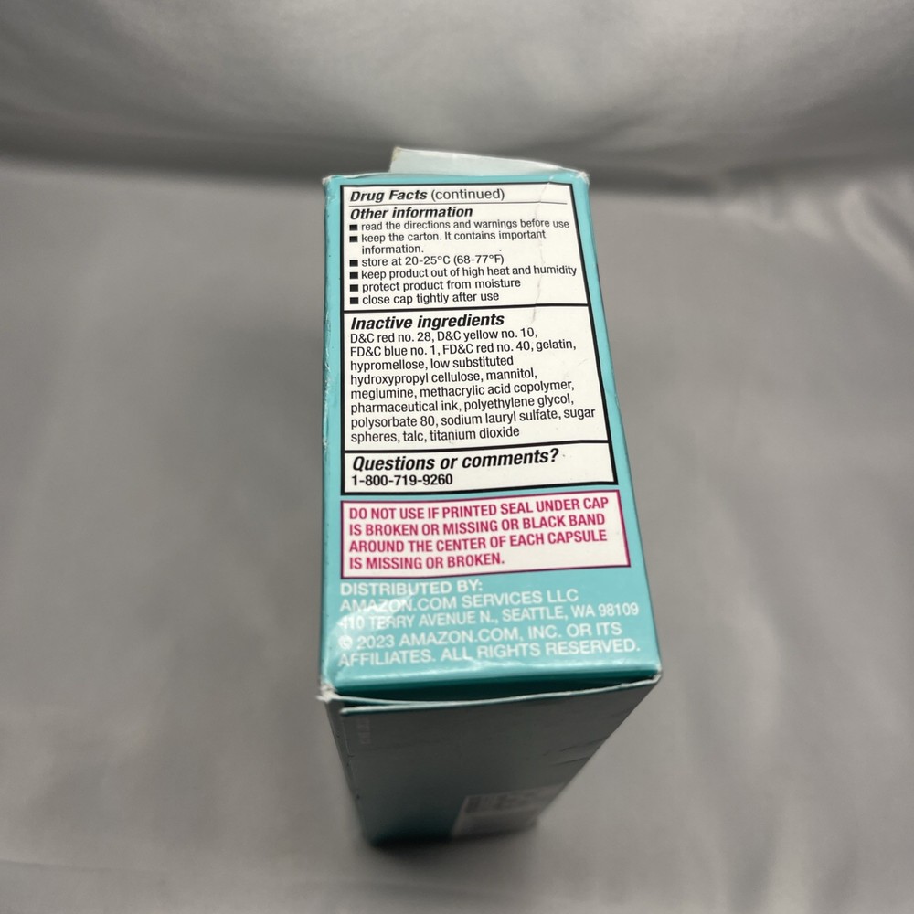 Amazon Basic Care Lansoprazole Delayed Release Capsules, 15 mg 42 Capsules