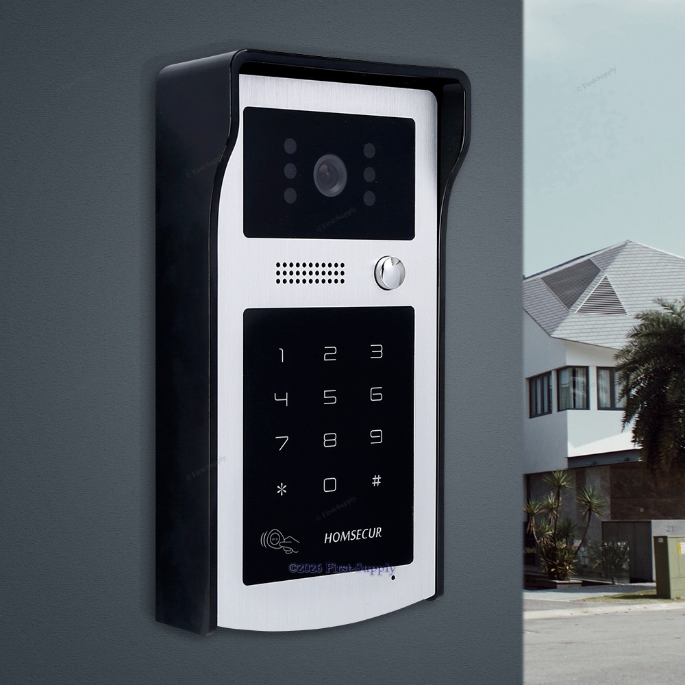 Video Doorbell Camera Intercom System Outdoor Camera Digital Password RFID Entry