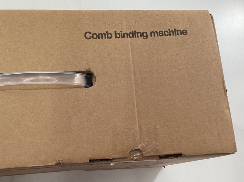 Comb Binding Machine For School Office Or Home