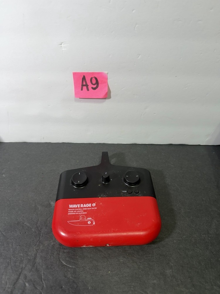 Sharper Image Wave Rage Remote Control Boat - Red REMOTE CONTROLLER ONLY