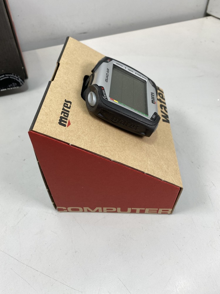 Mares Quad Air Wrist Dive Computer - Black