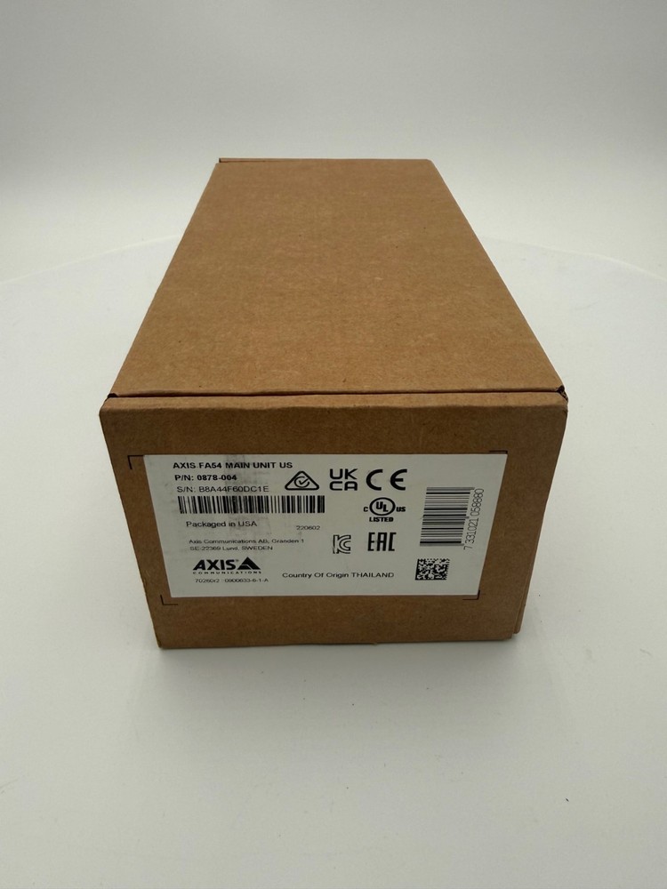 Axis FA54 Main Unit 0878-004 Camera Sensor 4 Channel (New Open Box)