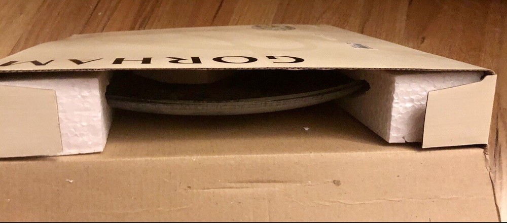 Gorham Fall Orchard Round Pastry Server with Handle 10.75”