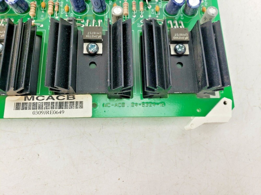 Bogen Multicom 2000 Analog Card MCACB Intercom System Used AS IS #5