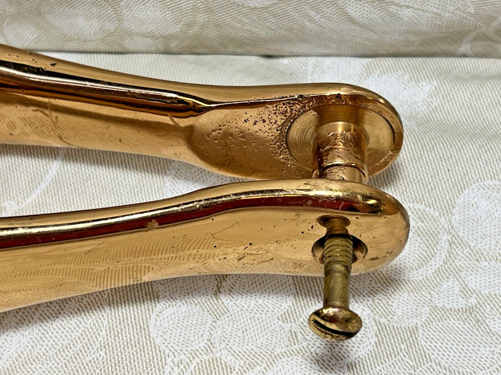 Heavy Door Brass Push Bar Handle - Commercial Grade