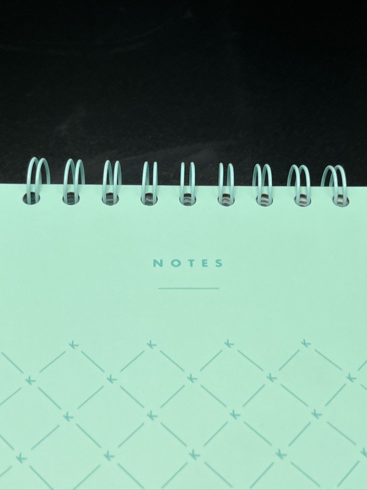 Kikki K B6 Everything Notepad Blank Essentials Seafoam Color @CS