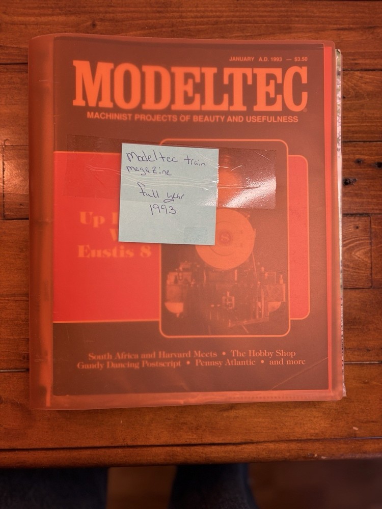 Modeltec Magazine 1993 Complete Year (12 Issues)