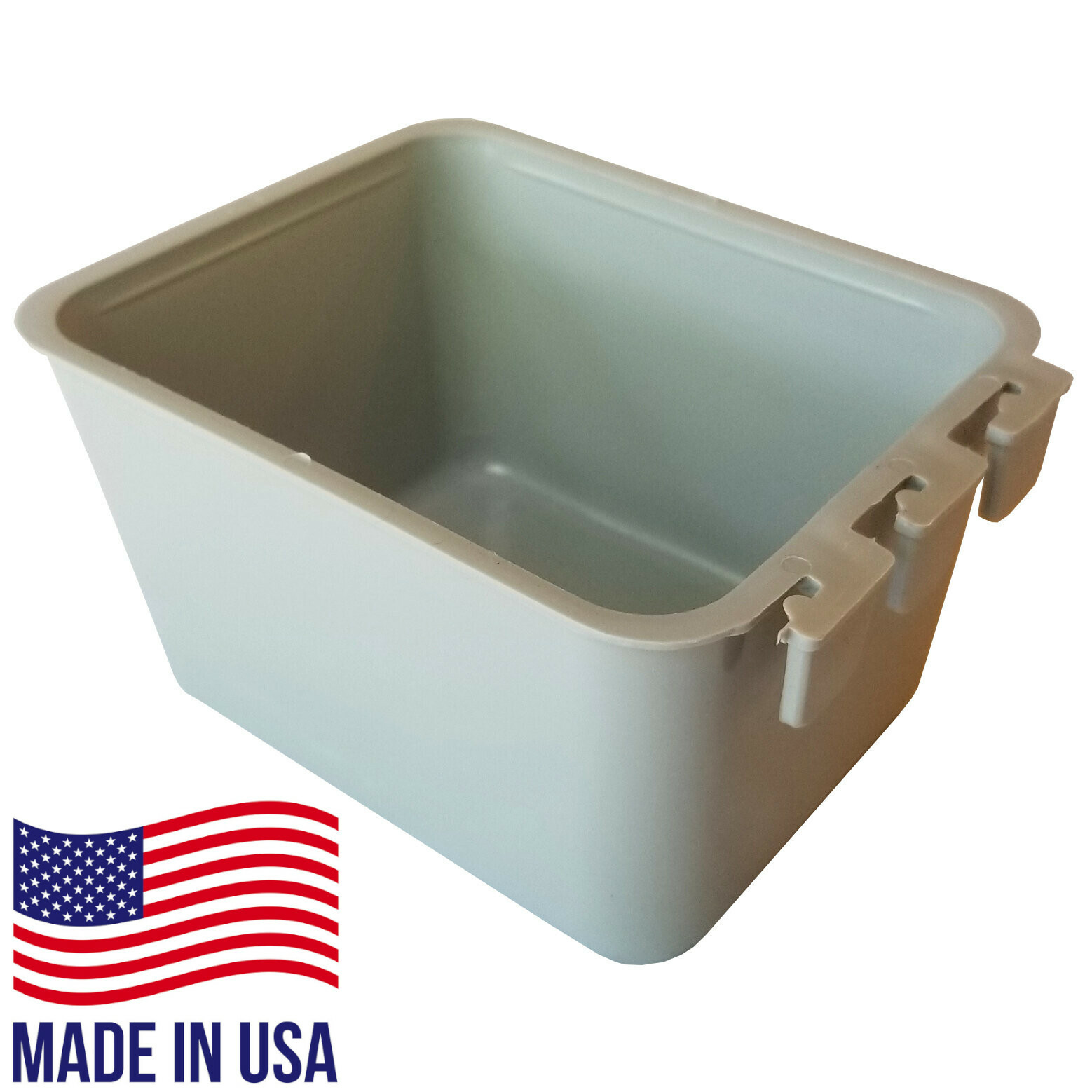 Pinnon Hatch Farms 1 Pint/16 Fl Oz Hanging Shift-Lock Water and Feed Cage Cups