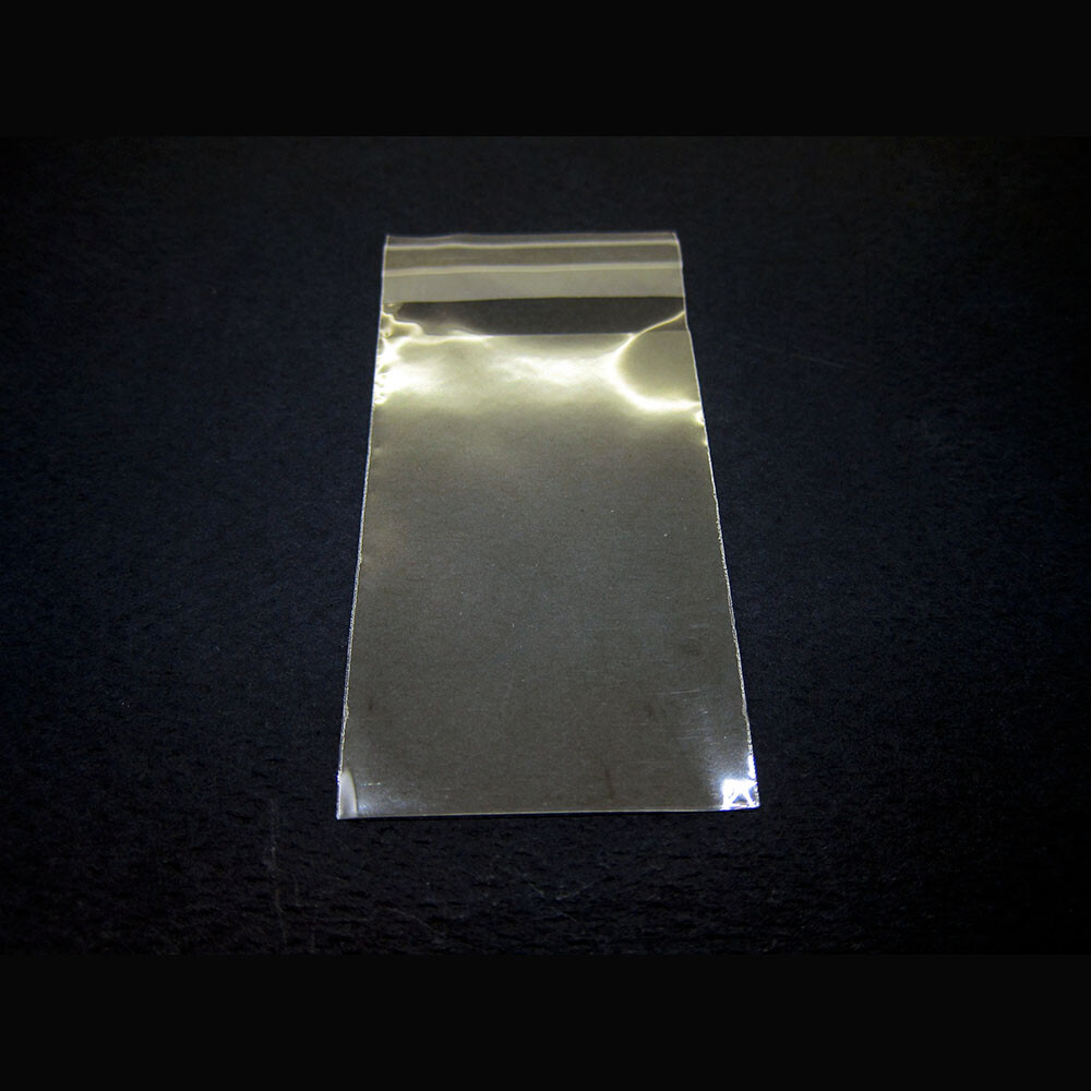 100pcs Clear Self Adhesive Resealable Poly Cellophane Bags 4 Different Sizes