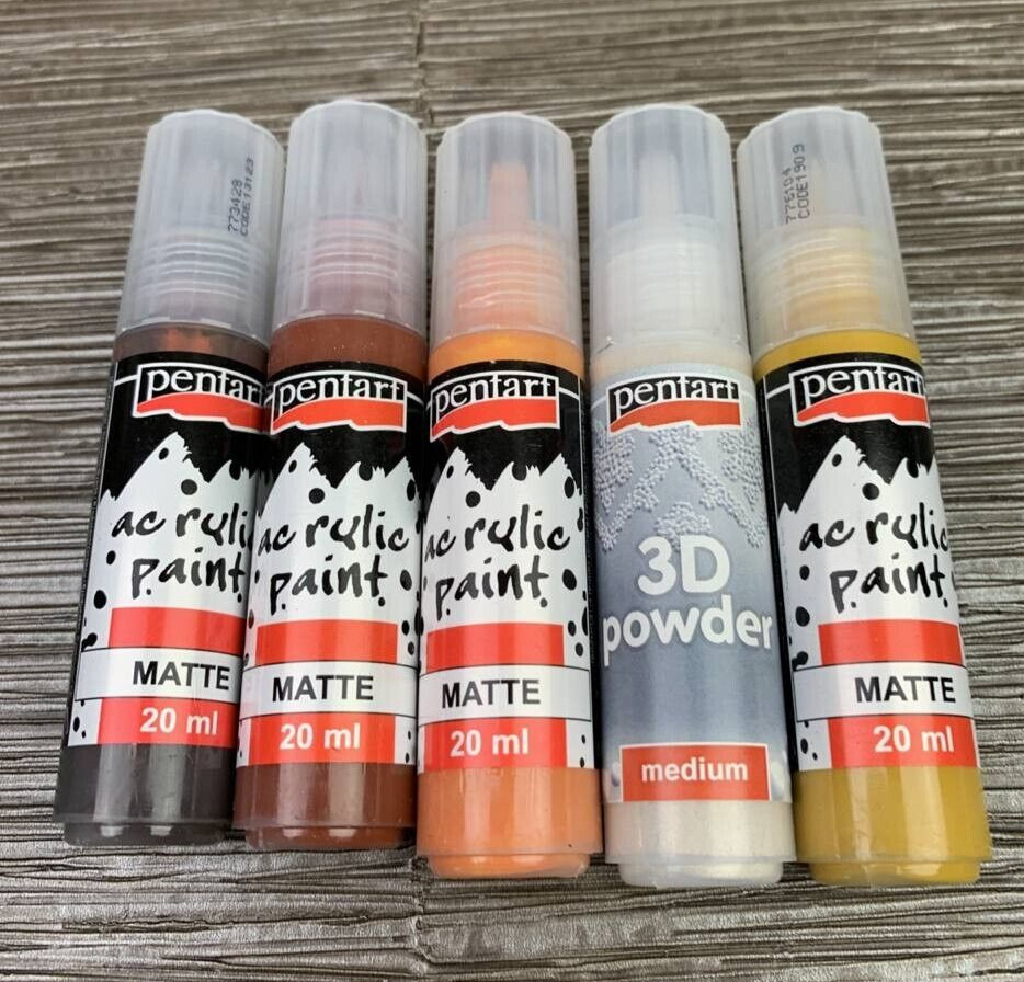 Pentart Paint Set for Rust Effect