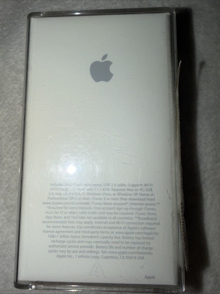 *EMPTY BOX* Apple iPod Touch 2ND Gen 8gb MC086LL/A BOX ONLY.