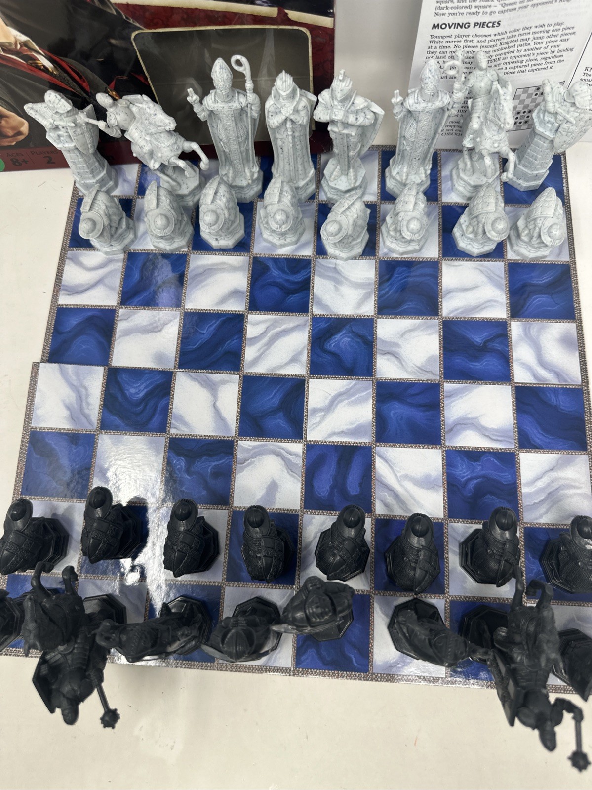 Harry Potter Chess Set 32 Pieces Mattel 2009 A Magical Twist On The Classic Game
