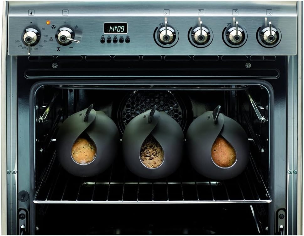Silicone Bread Maker - Brown, 0.6L Capacity