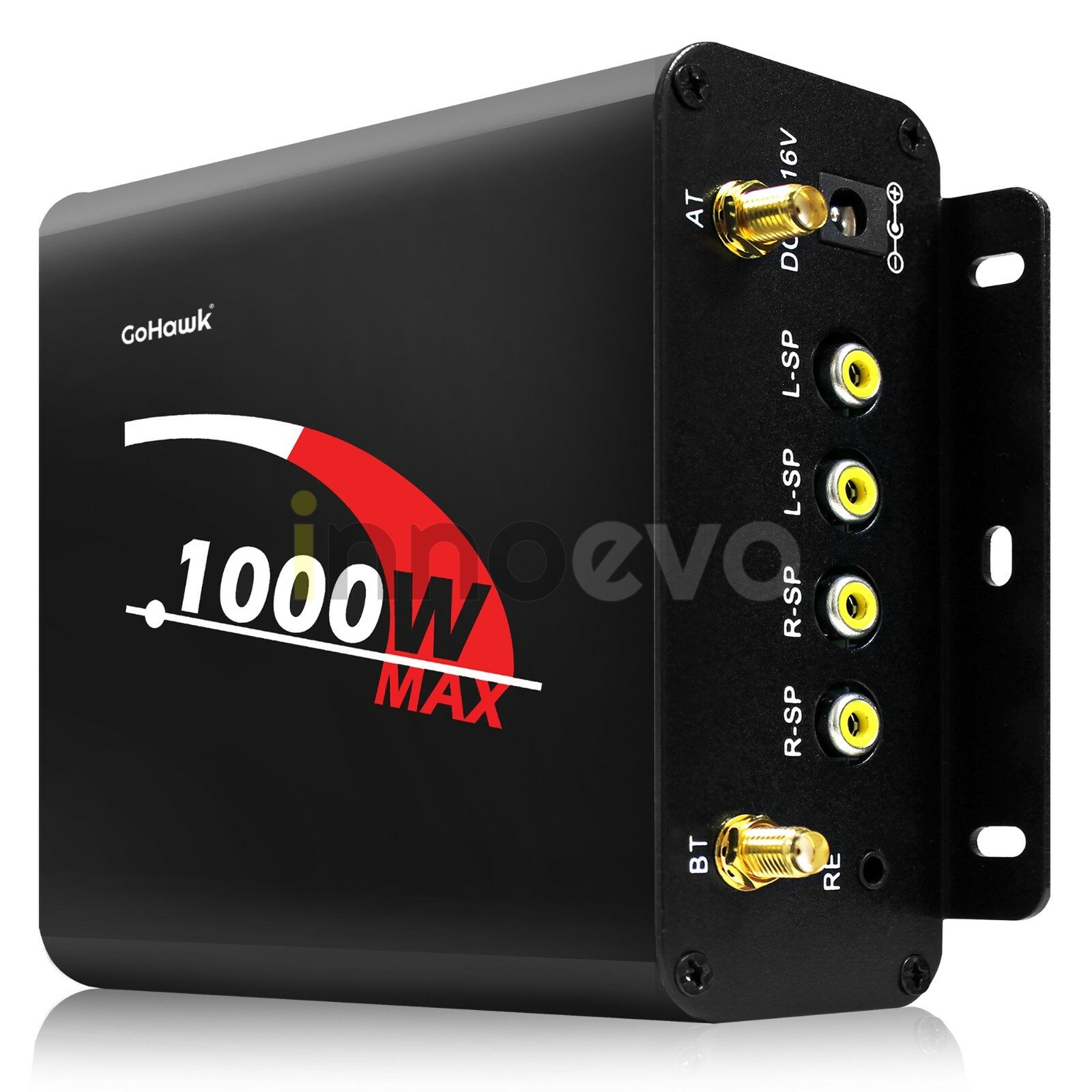 1000W Amp Motorcycle ATV UTV RZR Bluetooth Audio Stereo Radio System Amplifier