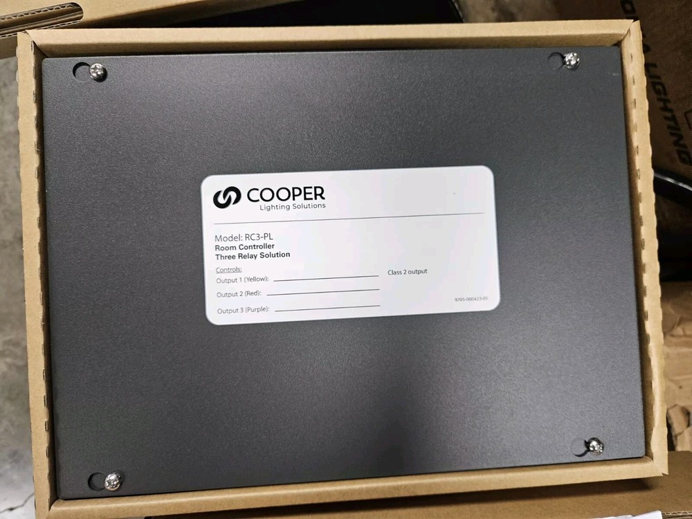 Cooper - RC3-PL Room Controller PL 3 Zone Switching (1ea New)