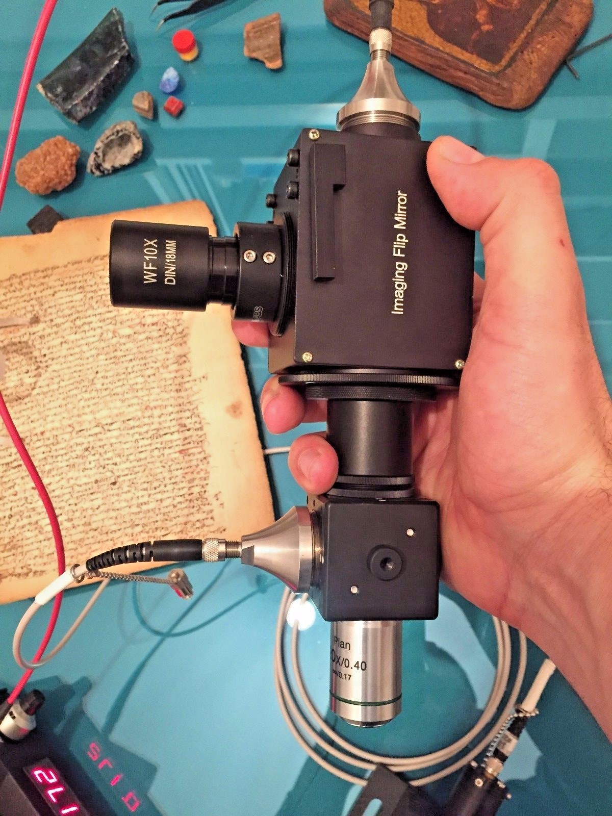 OEM Raman Microscope - Raman Probe - for Spectrometer Spectromètre Spektrometer