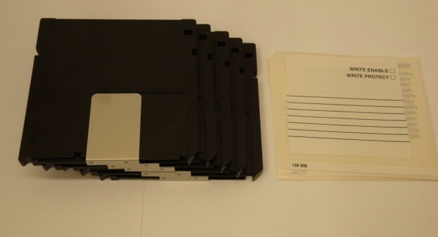 Generic 128mb 3.5'' Rewritable Optical Disk *Pack of 5*
