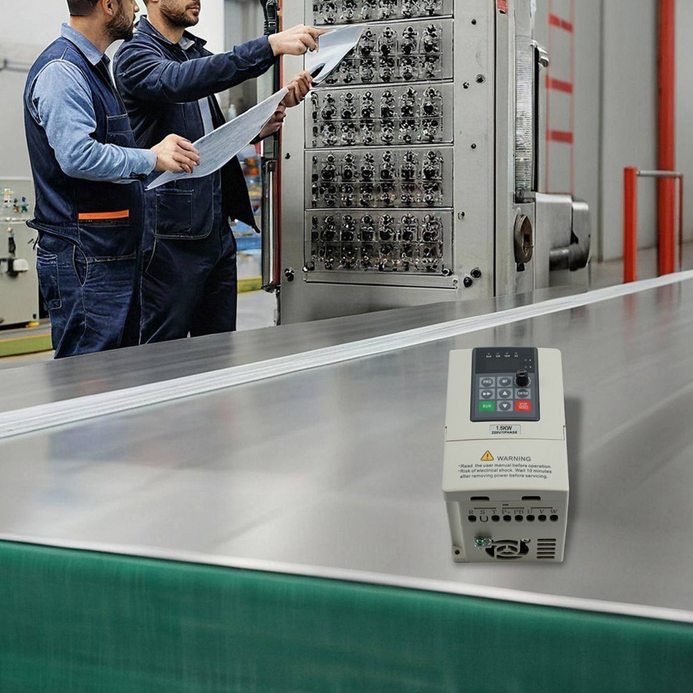 220V Input Variable Frequency Drive 3Phase Output 1 5KW for CNC Machines