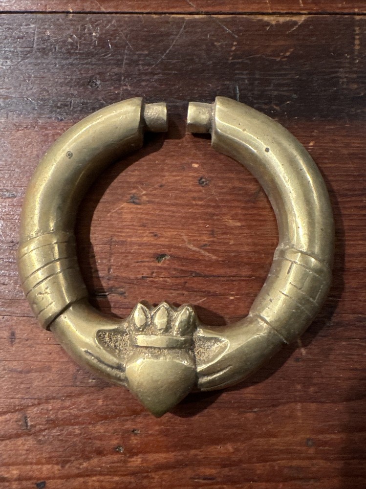 Heavy Vintage Brass Door Knocker
