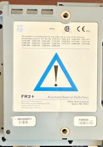 Philips HeartStart FR2+ AED Defibrillator - M3860A