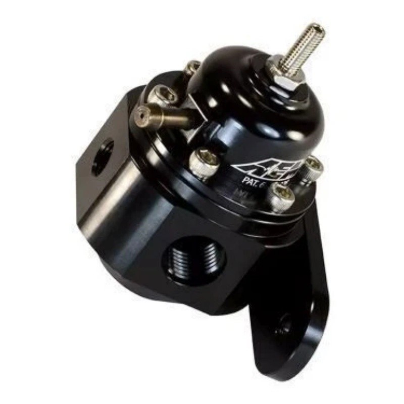 Universal Adjustable Black Fuel Pressure Regulator AEM 25-302BK Fast Shipping