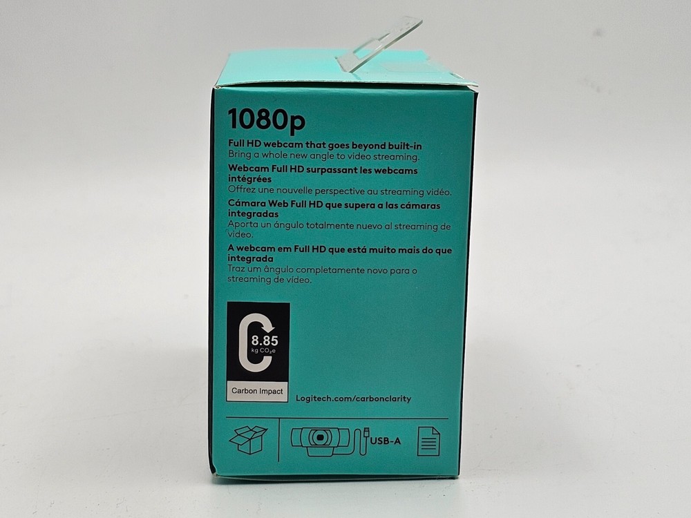 Logitech 1080p Webcam Pro Stream 30fps CIB Complete in Box