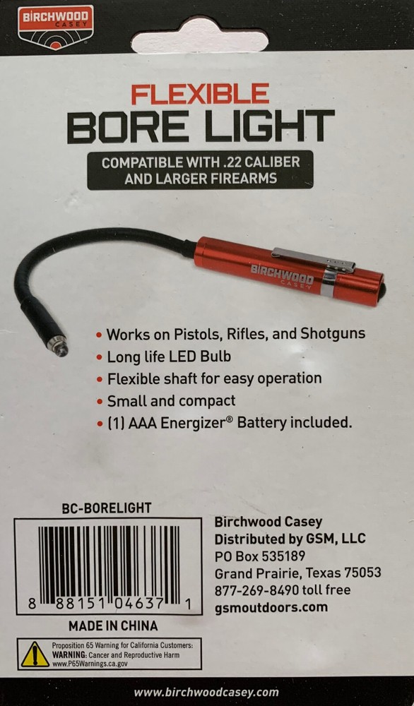 Birchwood Casey Flexible Bore Light - BC-Borelight