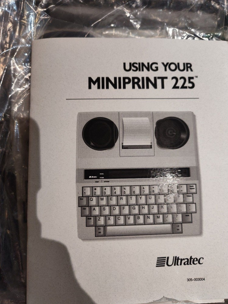 Ultratec sound printer