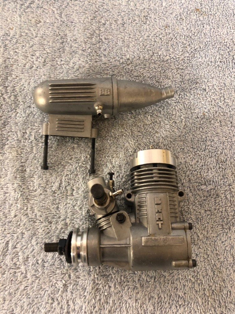 BRAT 28 RC ENGINE WITH MUFFLER